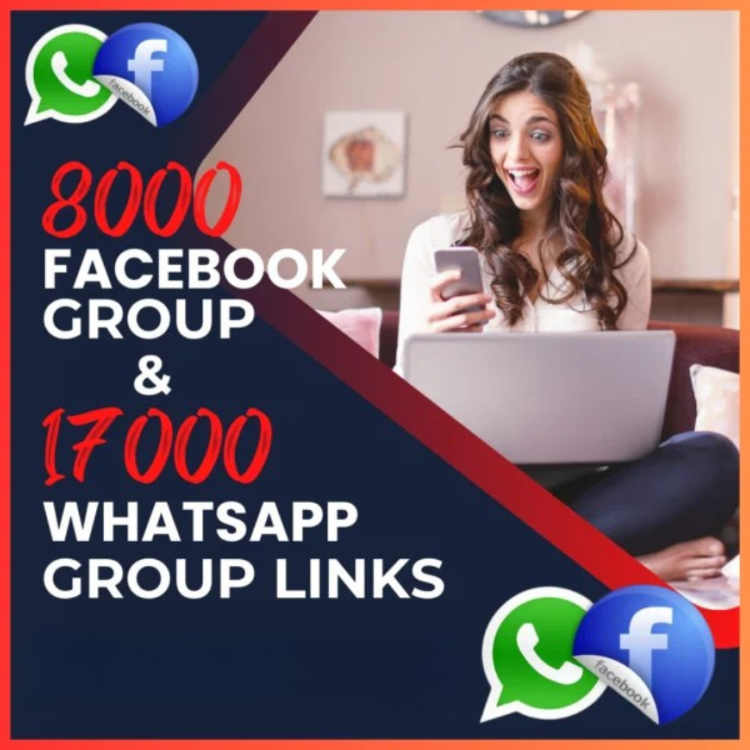 3 M PLUS CHATGPT PROMPTS (8) 8000 Facebook Groups Links + 17000 WhatsApp Group Links Bundle - Image 1