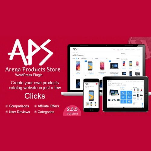 Arena-Products-Store-WordPress-Plugin.jpg Arena Products Store - WordPress Plugin - Image 1
