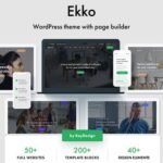 Ekko - Multi-Purpose WordPress Theme with Page Builder