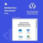 Embed Any Document Plus - WordPress Plugin
