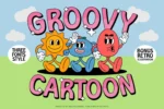 Groovy Cartoon Display Font