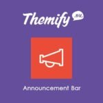 Themify Announcement Bar