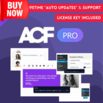 ACF Pro - Advanced Custom Fields (Lifetime Updates and all features unlocked)