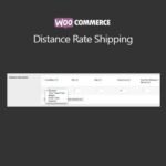 WooCommerce Distance Rate Shipping