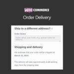 WooCommerce Order Delivery