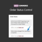WooCommerce Order Status Control