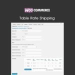 WooCommerce Table Rate Shipping