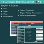 WordPress Awesome Import & Export Plugin