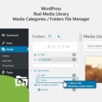 WordPress Real Media Library - Media Categories / Folders File Manager