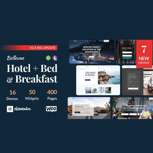 bellevue.jpg Hotel + Bed and Breakfast Booking Calendar Theme | Bellevue - Image 1