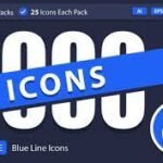1000+ Icons Pack