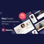 MaxCoach - Online Courses, Personal Coaching & Education WP Theme
