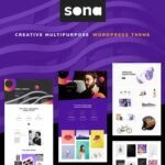 Sona - Digital Marketing Agency WordPress