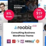 Reobiz – Consulting Business WordPress Theme