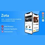 Zota - Elementor Multi-Purpose WooCommerce Theme