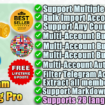 Telegram Marketing Tools-Scraper/Extract/Add/Search/Invite Member