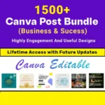 1500+ Canva Posts Bundle